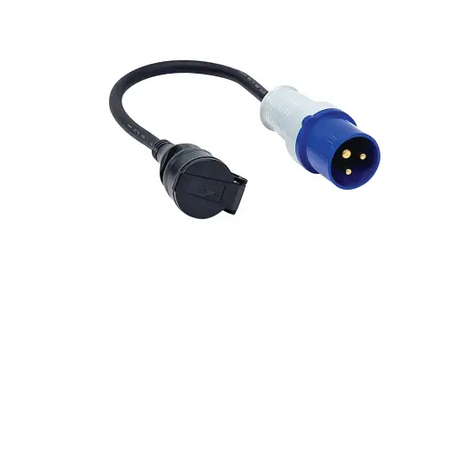 [ELCAB010] ADAPTATEUR P17 16 - MÂLE