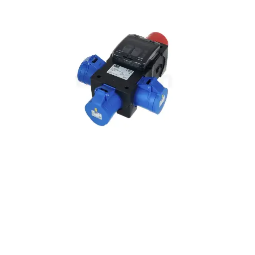 [ELCOE003] SPLITTER 32A TETRA - 3 x 32A MONO